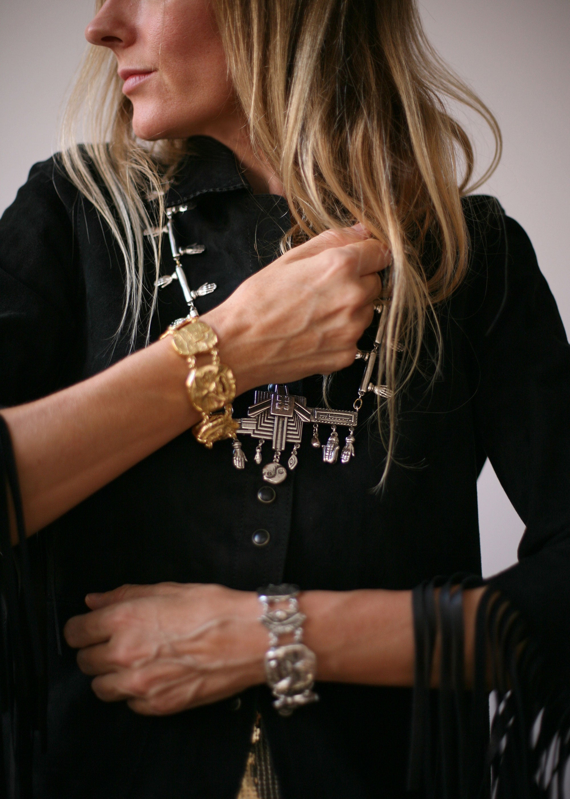 Everybody is Watching Bracelet - Gold