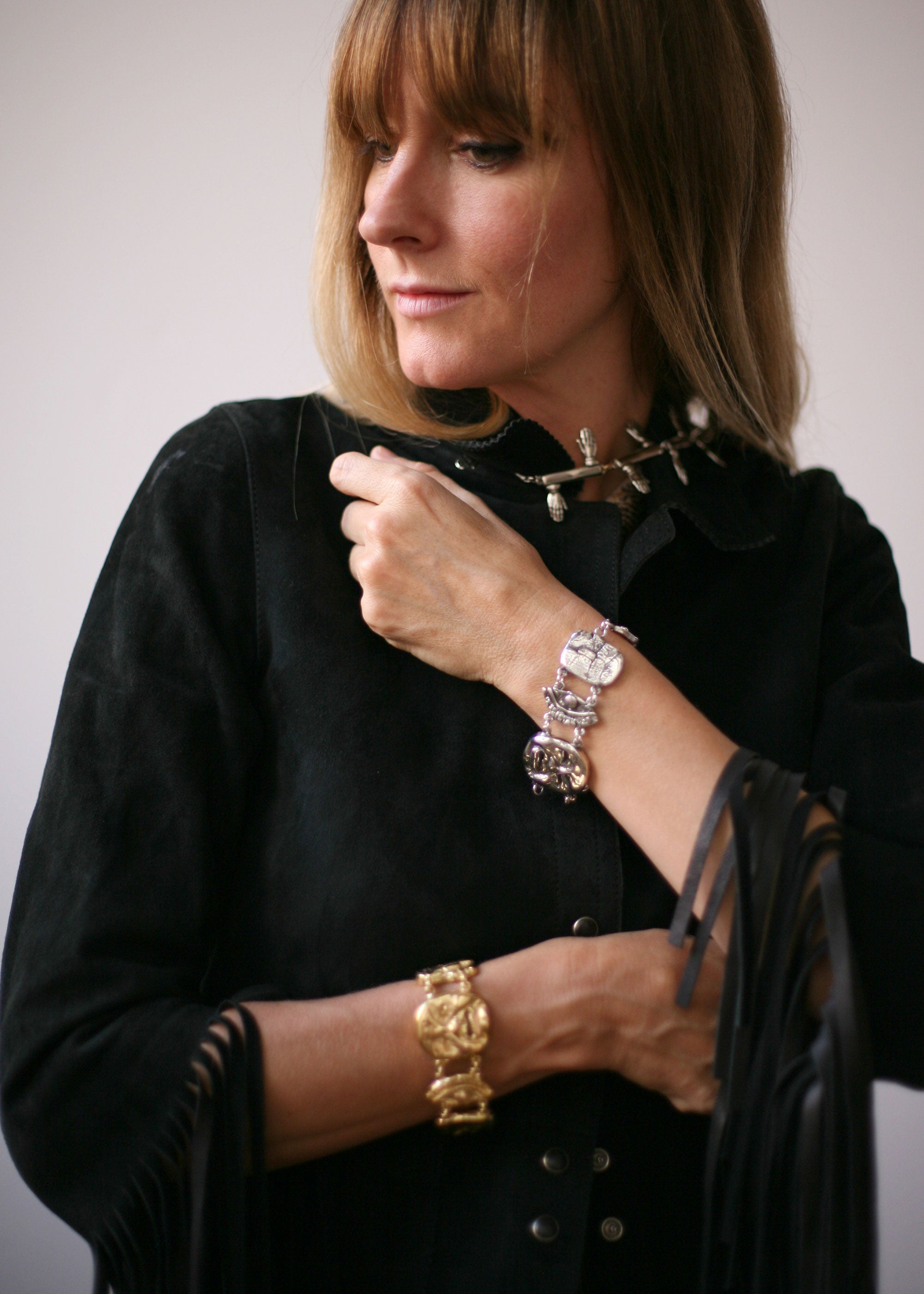 Everybody is Watching Bracelet - Silver