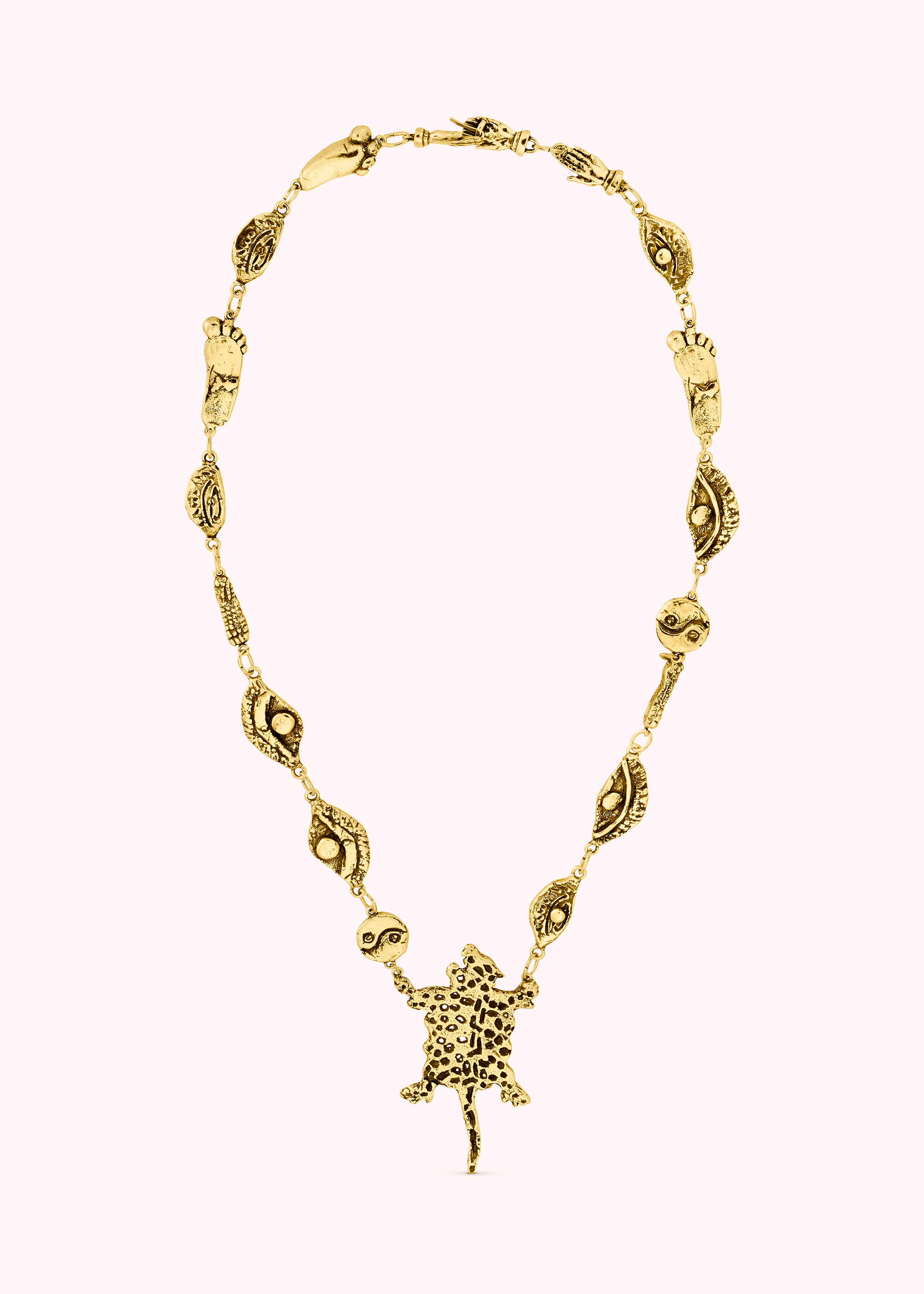 Jaguar Necklace - Gold
